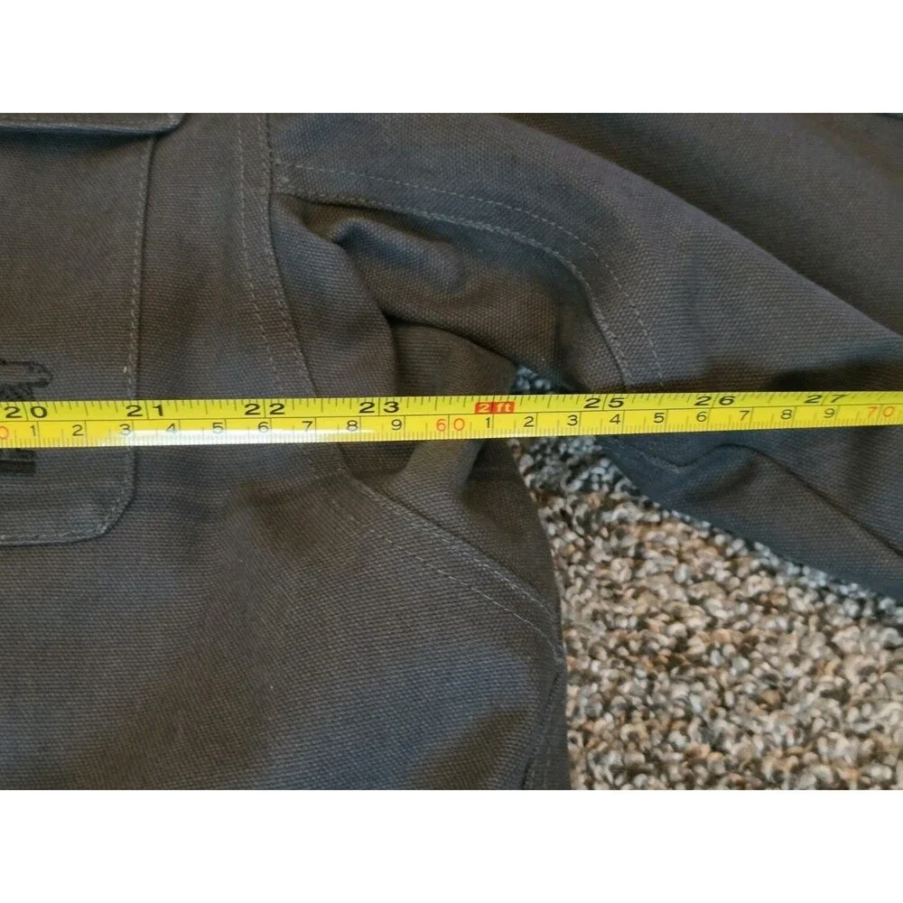 Sorel Chore Barn Coat Mens LARGE Thinsulate Lining Corduroy Collar Hunter Green